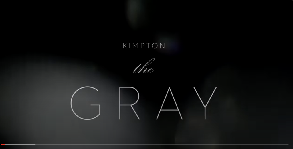 Video Of Kimpton Gray Hotel + Boleo